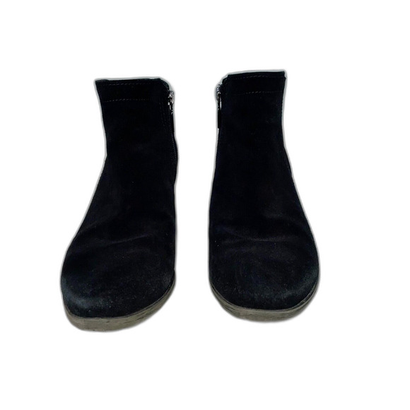 Blondo Valli Waterproof Ankle Bootie Black Suede Water Protect Boot Women's 8 - Picture 3 of 12